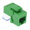 Bestlink Netware CAT6 Tool Less Keystone Jack- Green 101707GN - alternate 2
